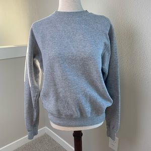 John Galt Gray Pullover Sweatshirt One Size